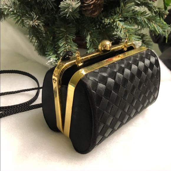 Bags Mini Black Hard Case Crossbody Bag Clutch Poshmark